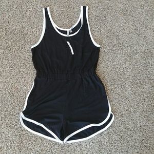 NWT asos black romper size 6